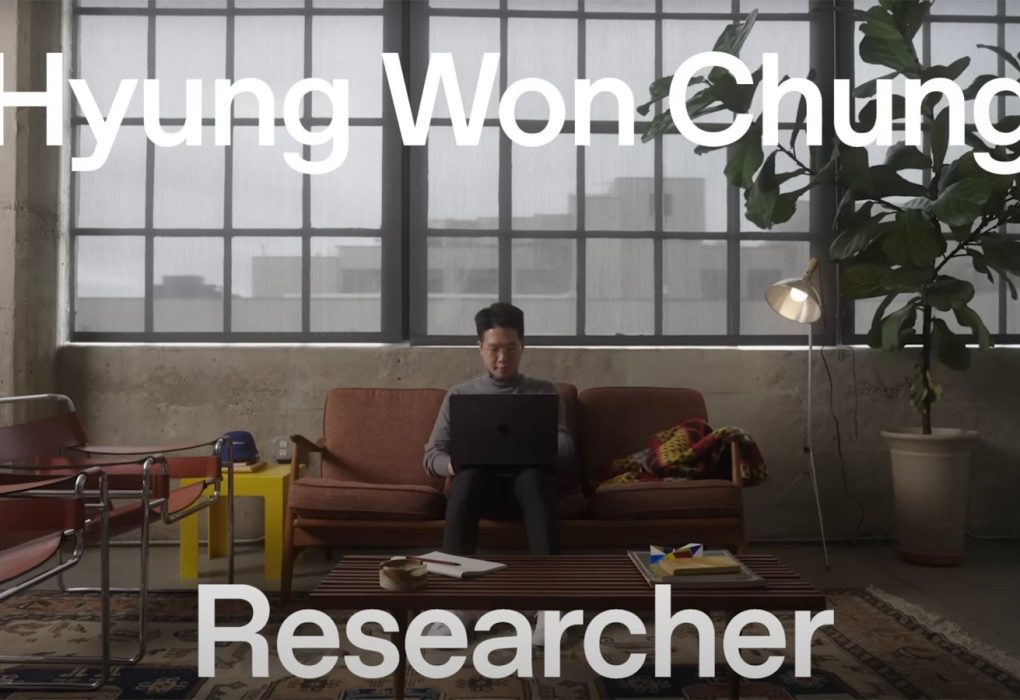 OpenAI researcher Hyung Won Chung.