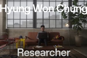 OpenAI researcher Hyung Won Chung.