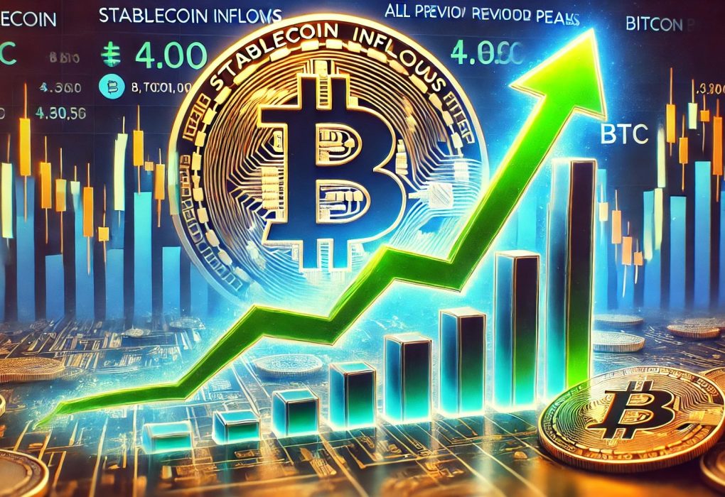 Stablecoin Inflows Surpass All Previous Peaks – Is Bitcoin Set For A Major Move?